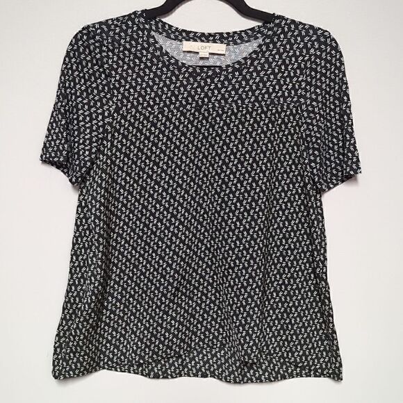 Loft Petite Short Sleeve Blouse - Picture 1 of 5